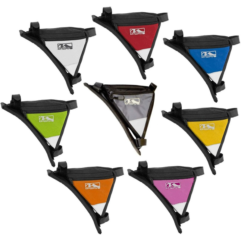 M-Wave Corner Triangle Bike Frame Storage Pannier Bag – Select Colour: