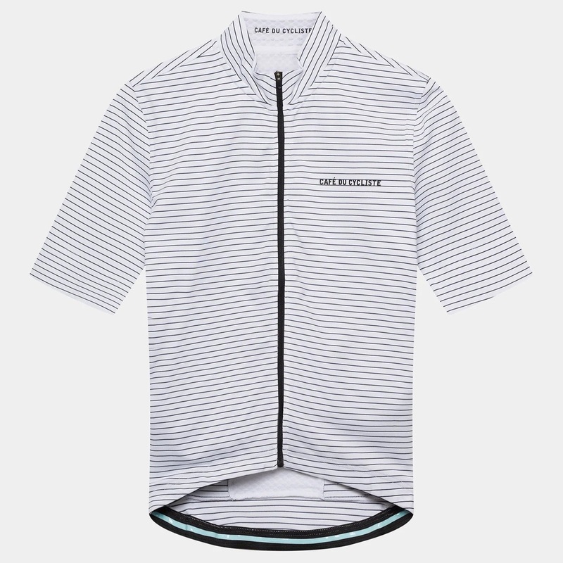 Maglia Cafe du Cycliste Francine – Bianco
