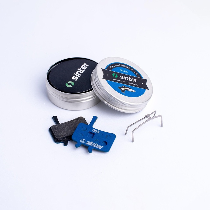 Sinter Disc Brake Pads – 005 Avid S530 – Single Pair Metal Can Carded: Blue