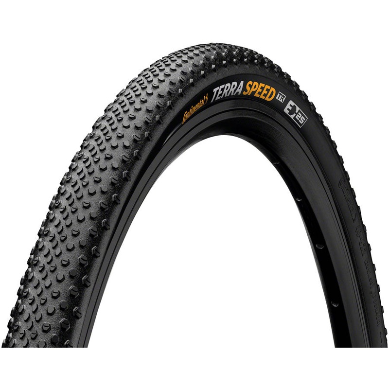 Continental Terra Speed Tire – 700 x 35 Tubeless Folding BLK BLKChili ProTection E25