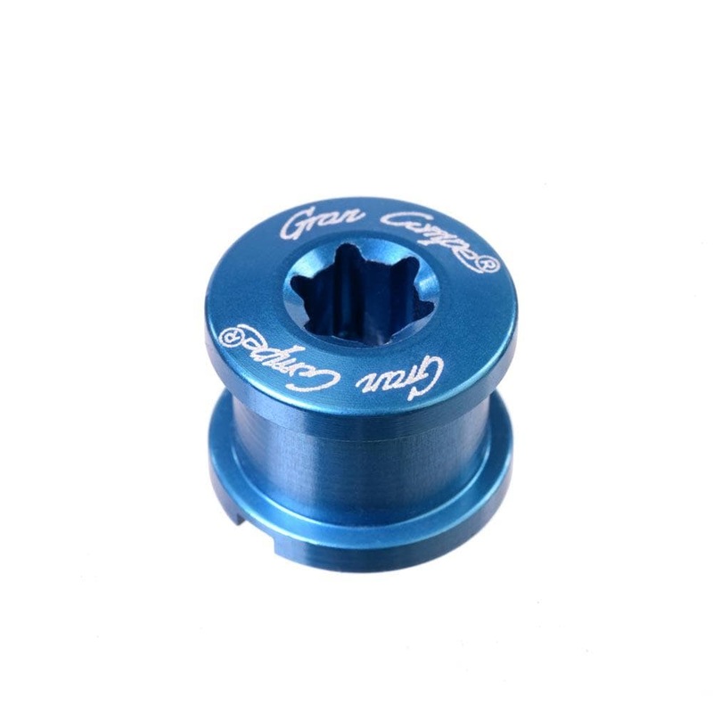 Dia-Compe Chainring Bolts 6.5mm Chainring Blue