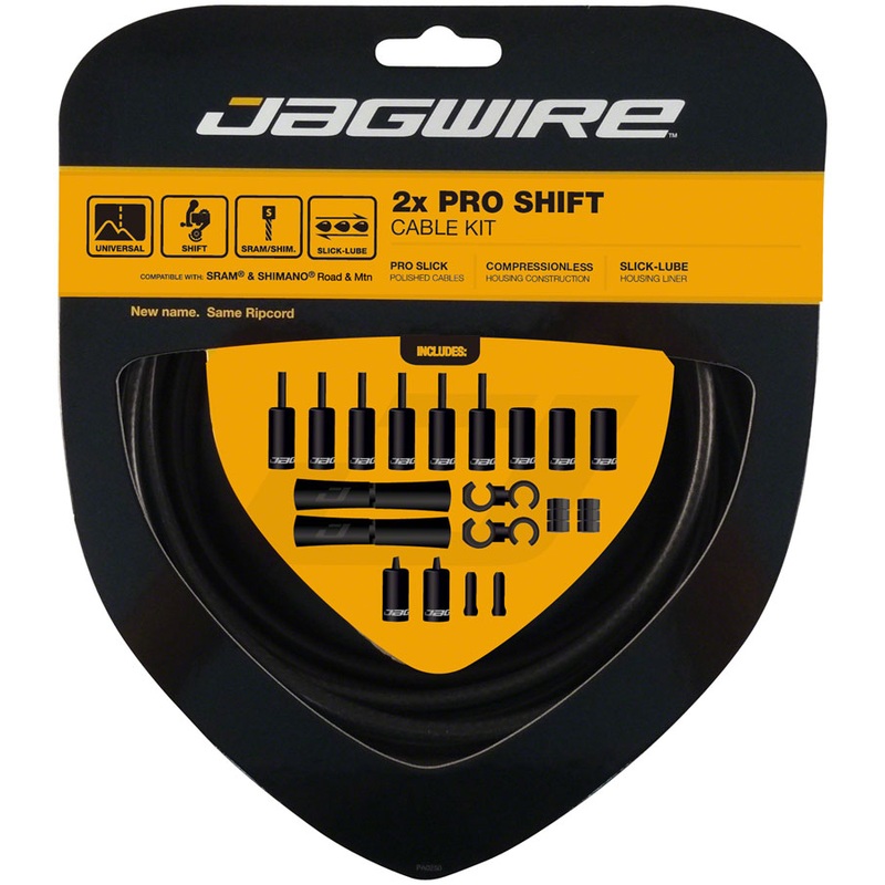 Jagwire Pro Shift Kit Road/Mountain SRAM/Shimano Stealth Black