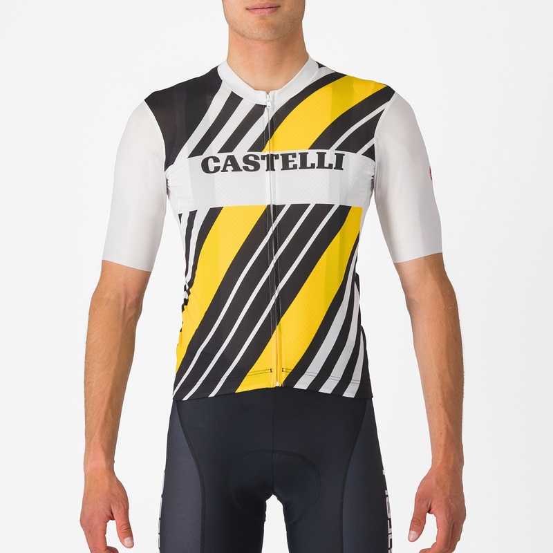 Maglia Castelli Heritage – Bianco