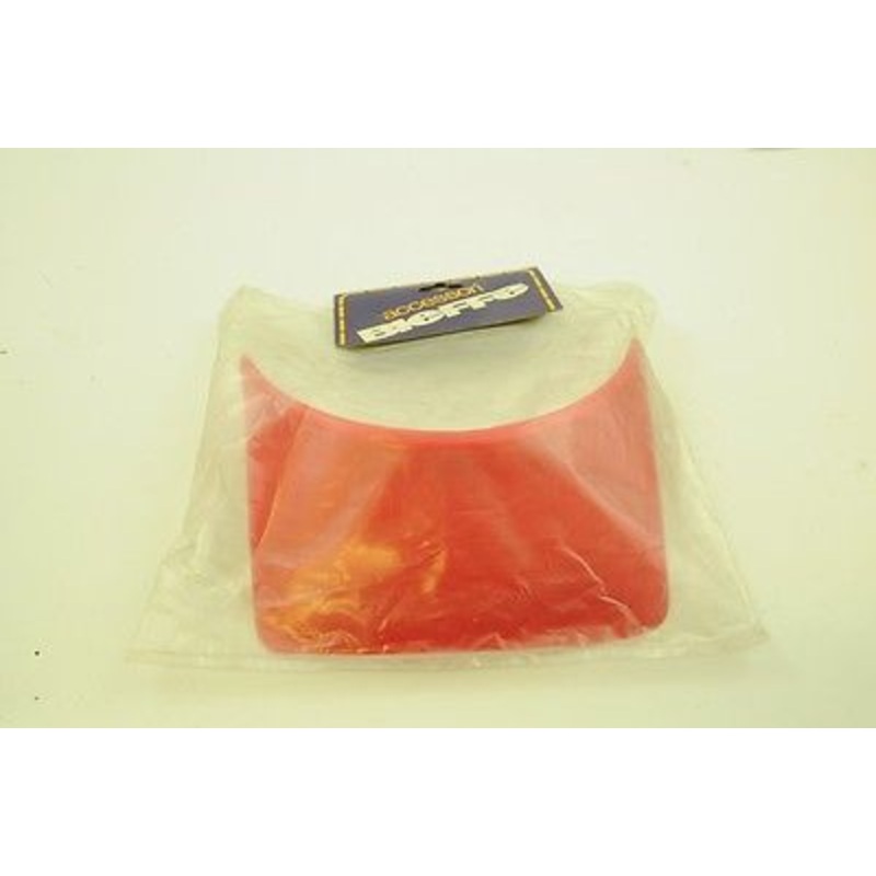 OLD SCHOOL BMX 80`s MADE BIEFFE HELMET SHIELD VISOR GUARD NEW OLD STOCK RED NOS