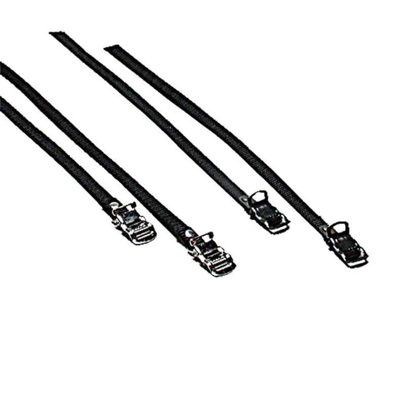 Oxford Toe Straps Nylon – Black (pair)