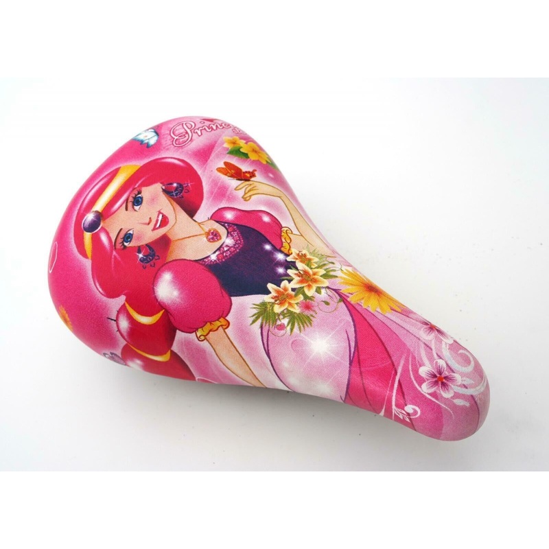 Princess Design Children’s Bicycle Kids Comfort Saddle With Seat Post Clamp