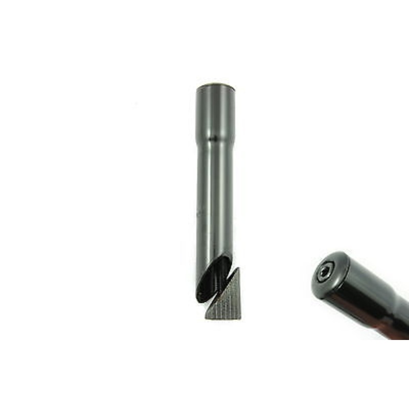 STANDARD QUILL TYPE STEM to A-HEAD CONVERTER 25.4mm FORK INTERNAL (28.6mm)  A-HEAD BLACK