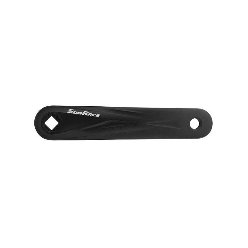 SunRace CAM500 Left hand Crank – Black 175mm