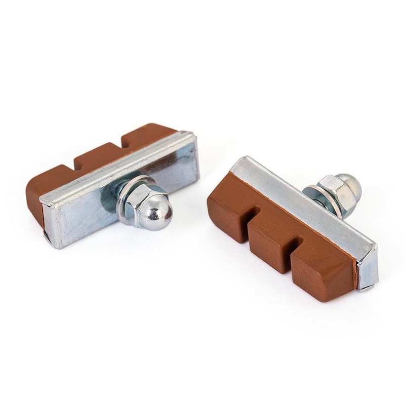 Dia-Compe MX-1000 Pads Nutted Brake Pad Brown