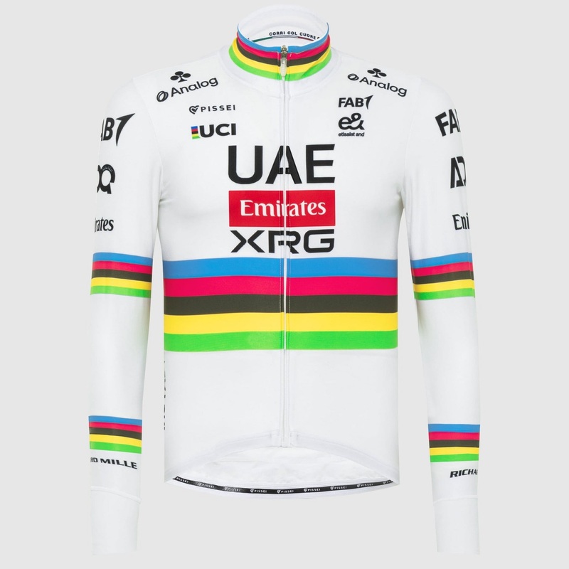 Maglia maniche lunghe Pissei UAE Team Emirates 2025 – Tadej Pogacar