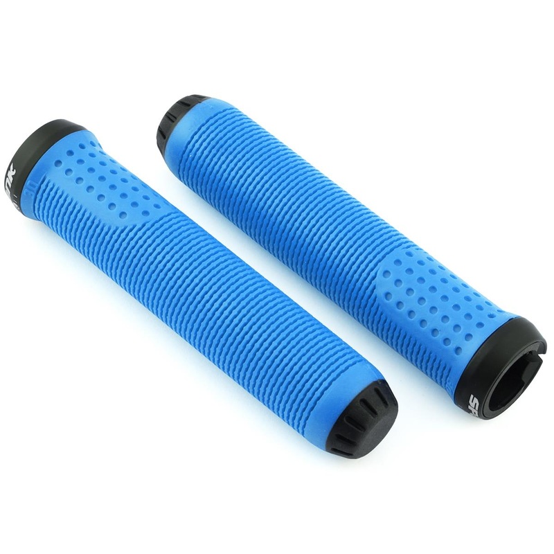 Spank Spike 30 Lock-On Grips (Blue)