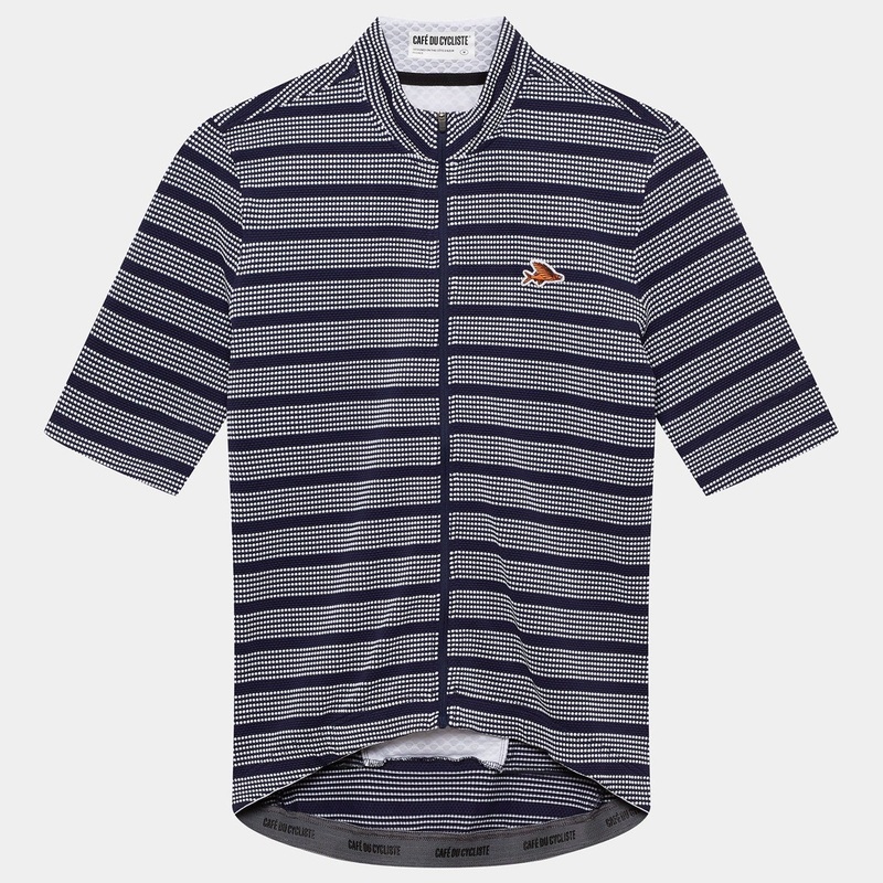 Maglia Cafe du Cycliste Francine – Blu