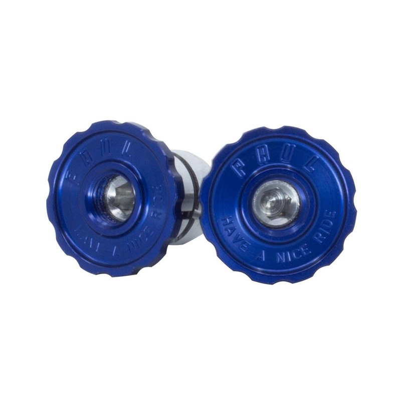 Paul Components Aluminum Bar End Plugs (Blue)