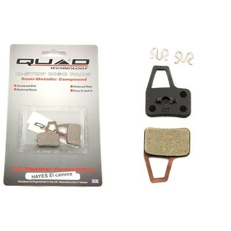 QUAD HAYES EL CAMINO DISC BRAKE PADS SEMI METALLIC ALL WEATHER 50% OFF RRP