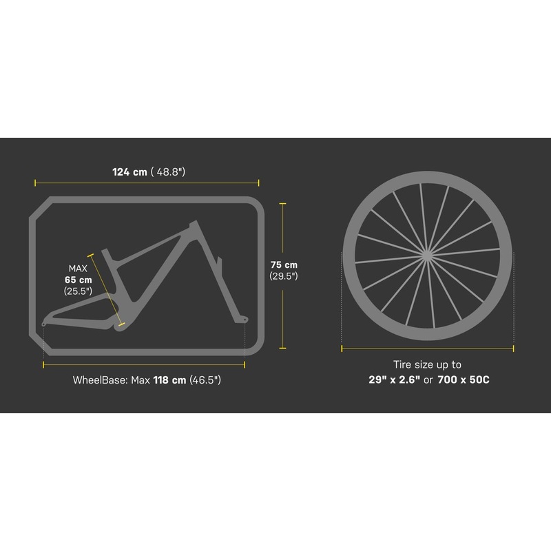 Topeak Pakgo EX +Plus|Topeak Bike Travel Case Pakgo EX +Plus w/ Mini Workstand & Wheel bag