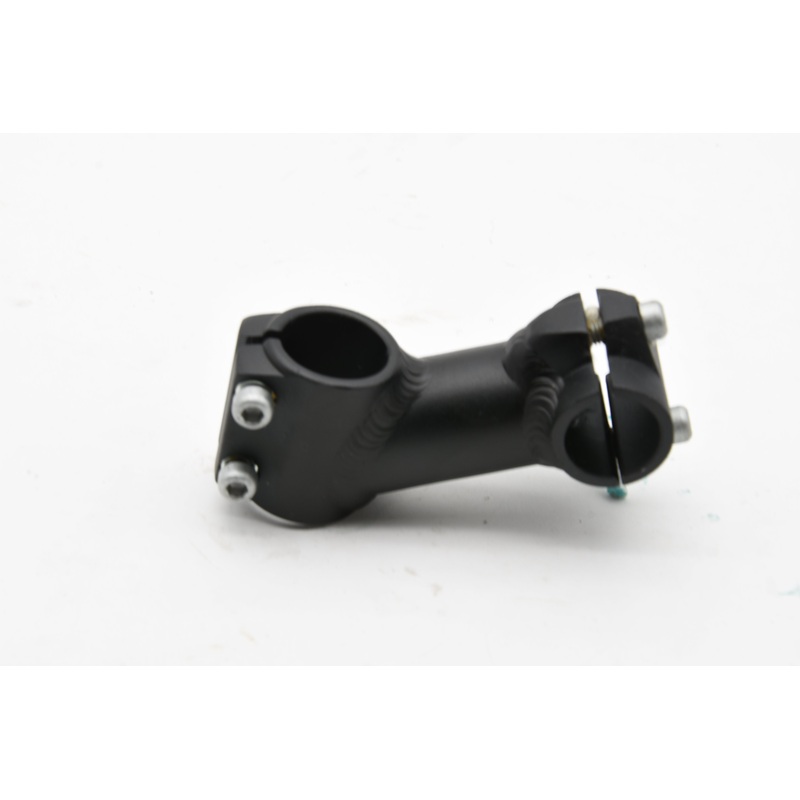 28.6mm AHEAD MTB HANDLEBAR STEM SHORT 80mm MATT BLACK ALLOY FOR 25.4mm HANDLEBARS