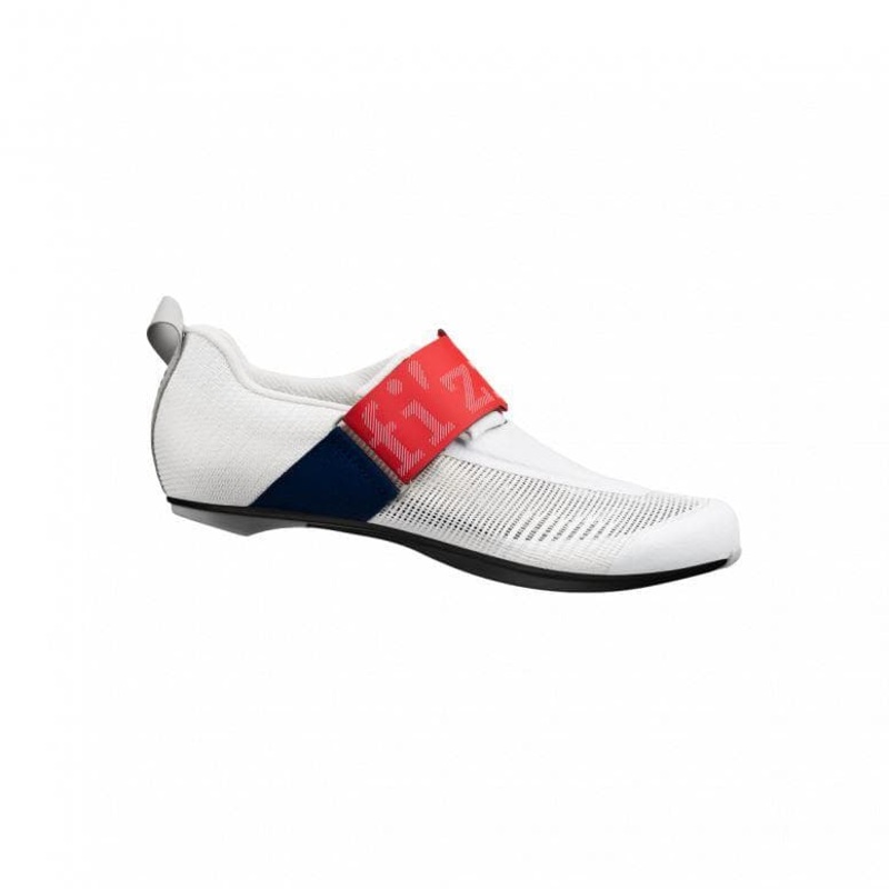Fizik Transiro Hydra Aeroweave Carbon – White/Red/Blue – 39.5