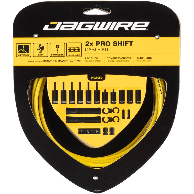 Jagwire Pro Shift Kit Road/Mountain SRAM/Shimano Yellow