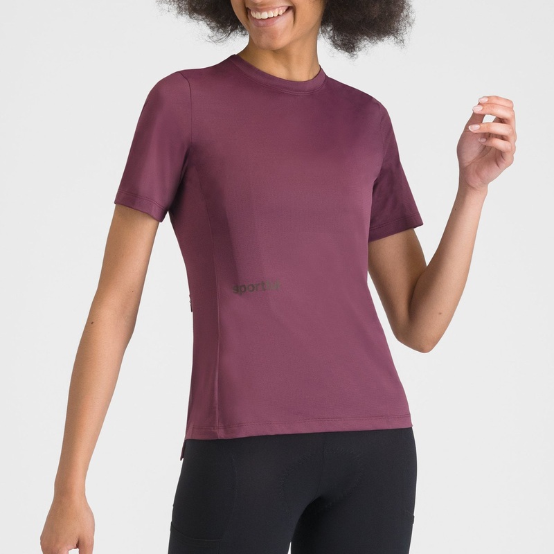 Maglia donna Sportful Supergiara – Bordeaux