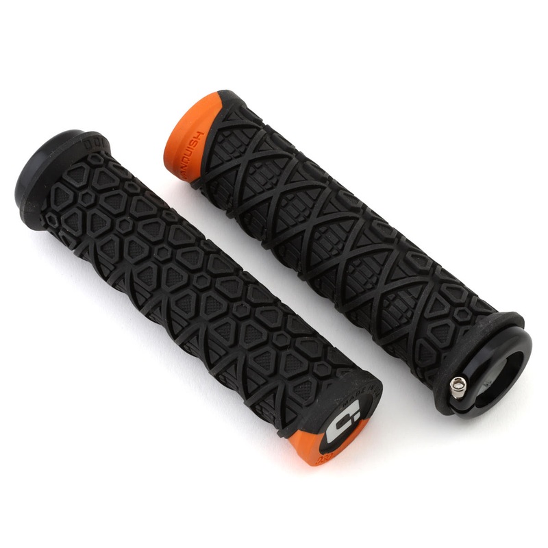 ODI Vanquish Lock-On Grips (Black/Black)