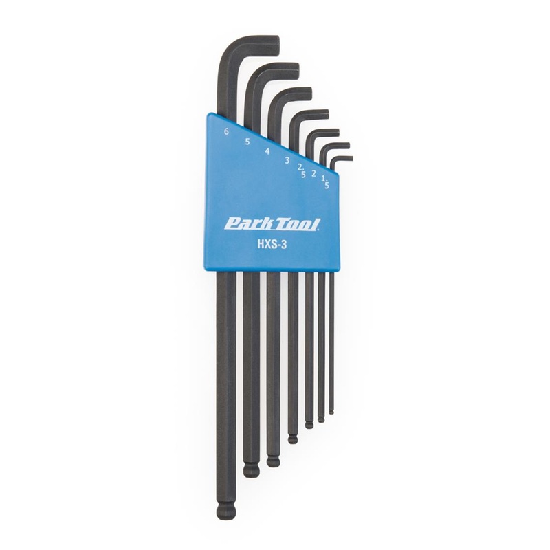 Park Tool – HXS-3 – Stubby Hex Wrench Set