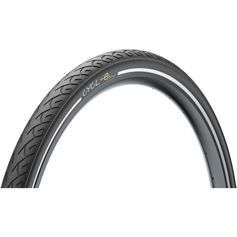 Pirelli Cycl-e DT Sport Tire – 700 x 47 Clincher Wire Black Reflective