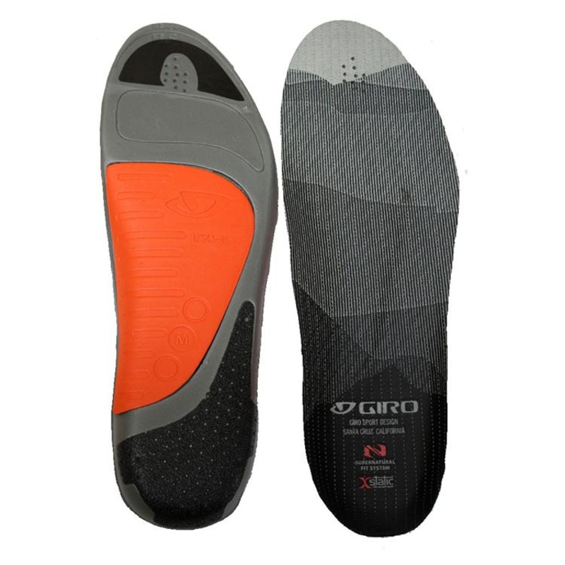 Giro SuperNatural Fit System|Giro Super Natural Footbed Men XSmall 39 – 40.5|Giro Super Natural Footbed Men Small 41 – 42.5|Giro Super Natural Footbed Men Medium 43 – 44.5|Giro Super Natural Footbed Men Large 45 – 46.5|Giro Super Natural Footbed Men XLarg