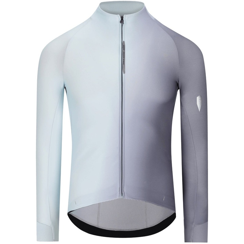 Maglia maniche lunghe Q36.5 Gregarius Hybrid Big Fade – Blu