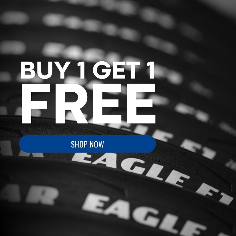 EAGLE F1 TYRE – TUBELESS – TAN WALL – 25MM