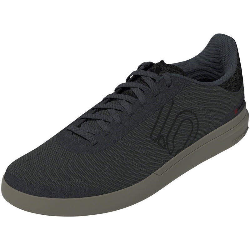 Five Ten Sleuth DLX Canvas Flat Shoes – Mens Gray Six/Core BLK/Olive Strata 6