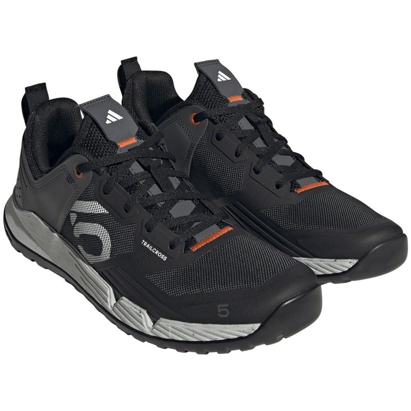 Five Ten Trailcross XT Flat Shoes – Mens Core Black/Ftwr White/Gray Six 7