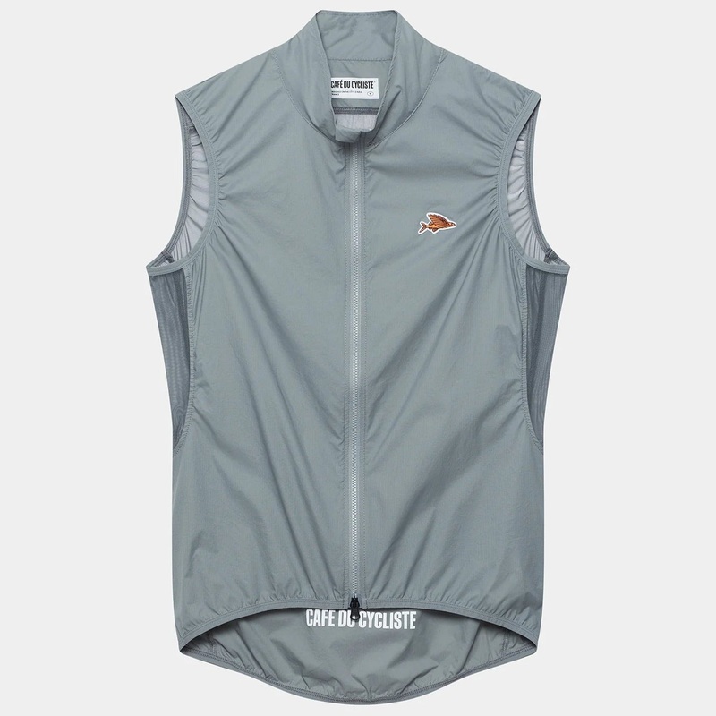 Gilet Cafe du Cycliste Edith – Grigio