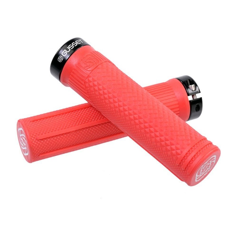 Gusset Grips S2 Clamp-On 133mm Grips Red