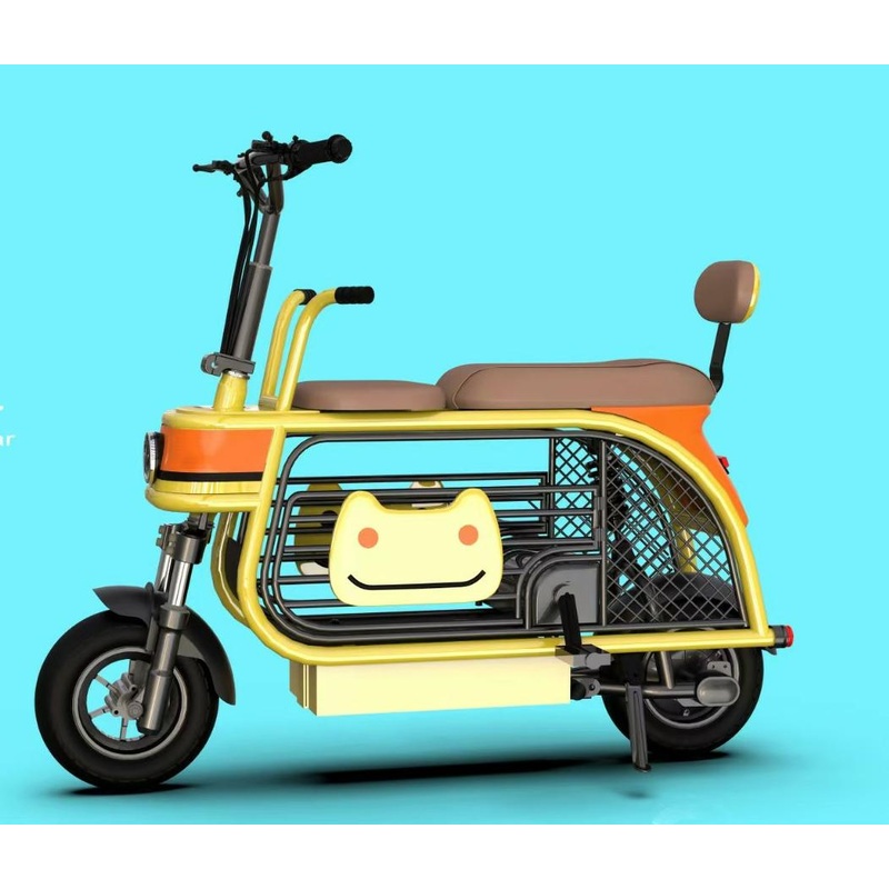 Leo Electric Bicycle Pet Bicycle High-Power New Design Fashionable Style Motorcycle Scooter