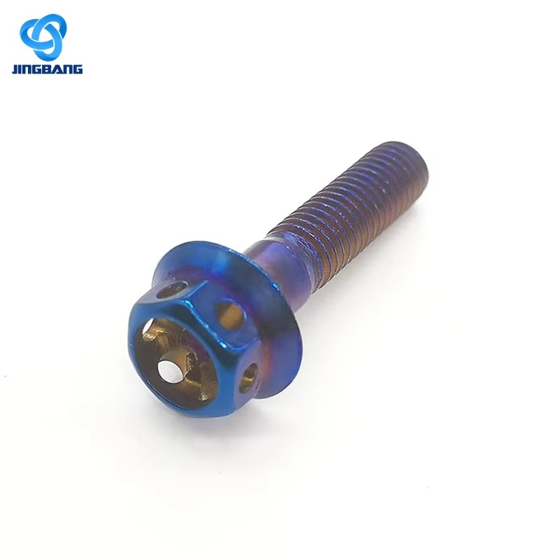 M6*30 M6*35 M6*40 Titanium Screw Handlebar M6*25mm Factory M6*30mm 6*35mm 6* M6*16mm Bicycle Bolt M6 M8 M10 Hex Flange Racing
