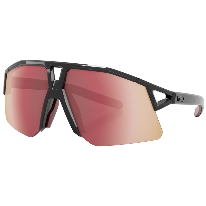 Occhiali KOO Hype Strade Bianche – Black Glass Siena Red