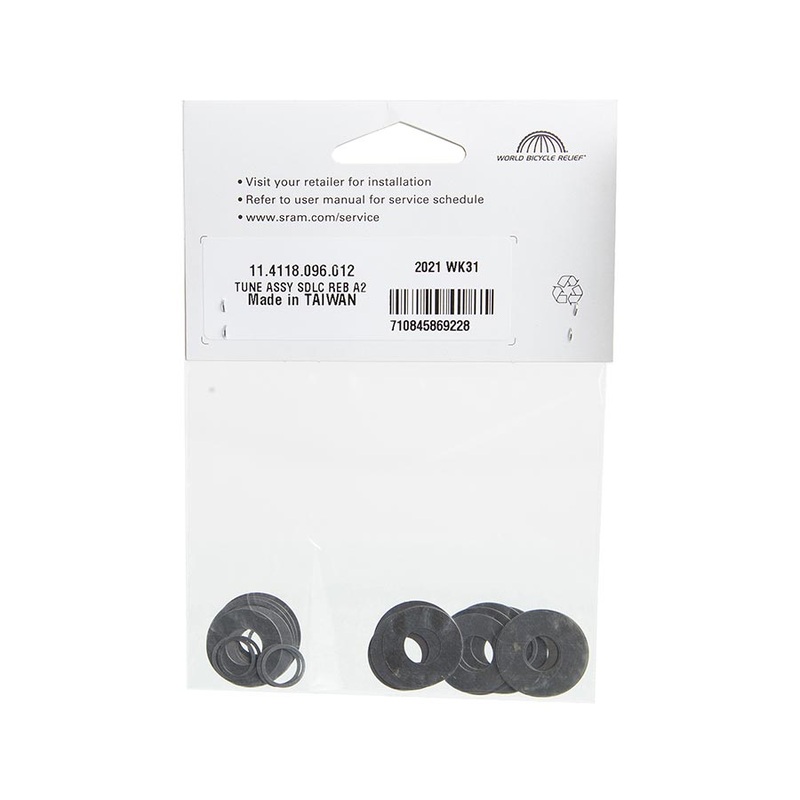 RockShox Rear Shock Tune Assembly – Rebound Tune Configurations Super Deluxe Coil A2