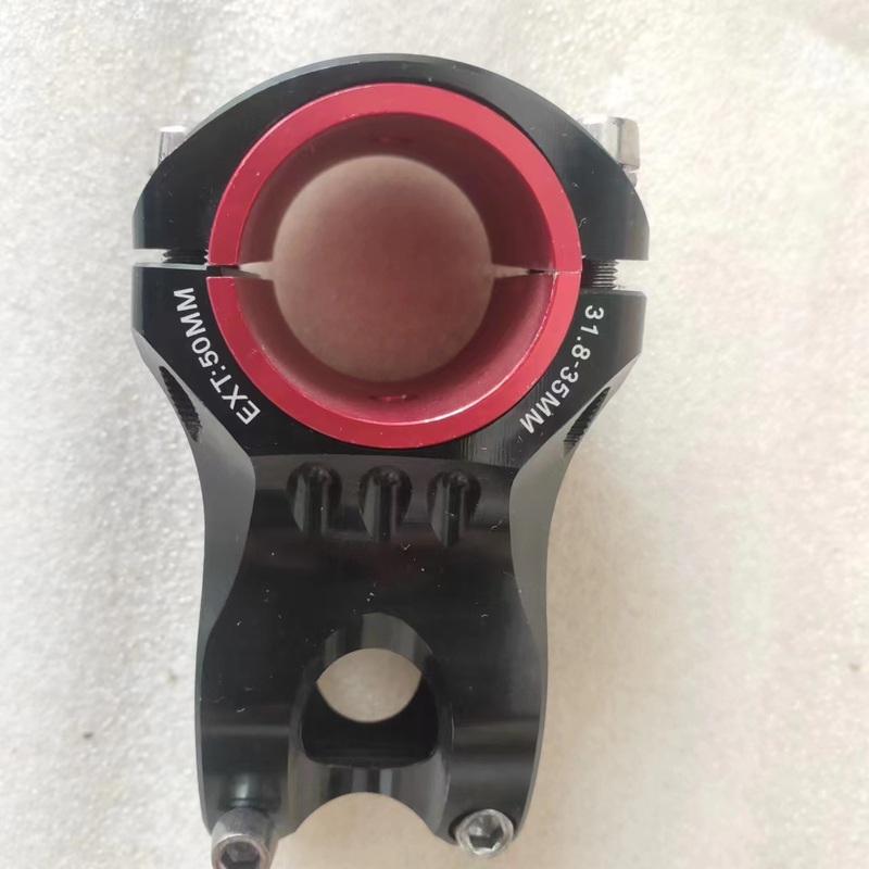 Bicycle Parts CNC Processed Al7005 Mountain Bicycle Stem 50mm Ext.