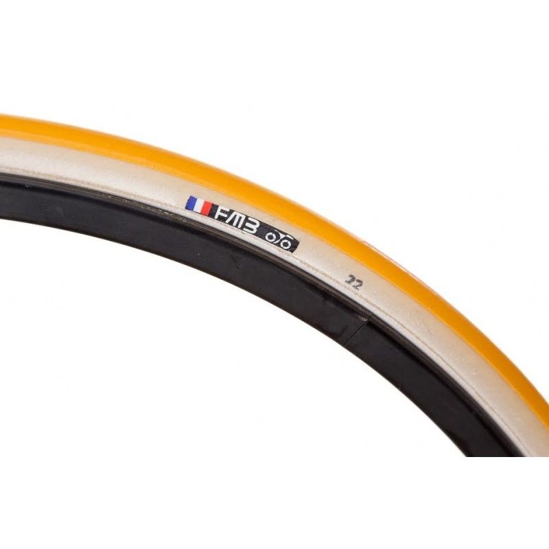 FMB Super Pista Latex Yellow|FMB Tyre Tubular Super Pista Latex Yellow 22mm