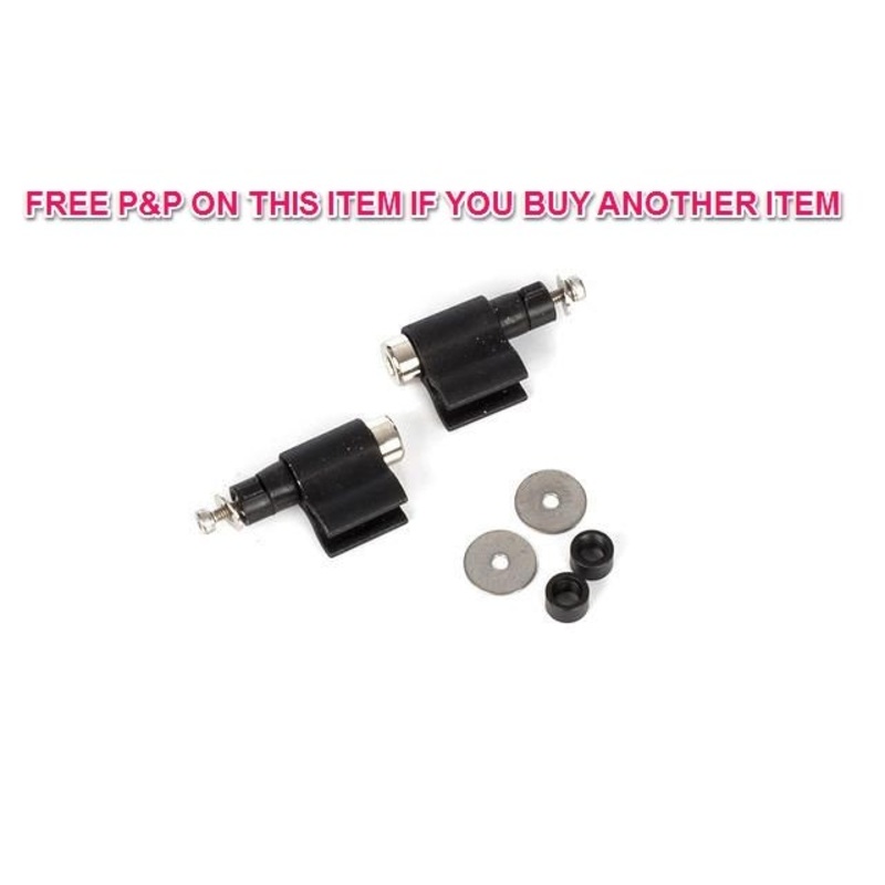 PAIR SELCOF CABLE ROUTING ADJUSTERS -THE HOLDER I  FRAME MOUNTING BLACK 40% OFF