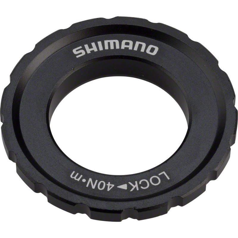 Shimano XT M8010 Outer Serration Centerlock Disc Rotor Lockring use 12/15/20mm Axle Hubs