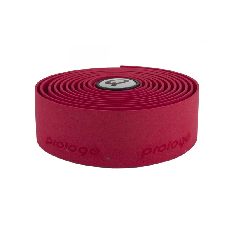 Prologo Plaintouch Cork Handlebar Tape (Red) (Two Rolls)