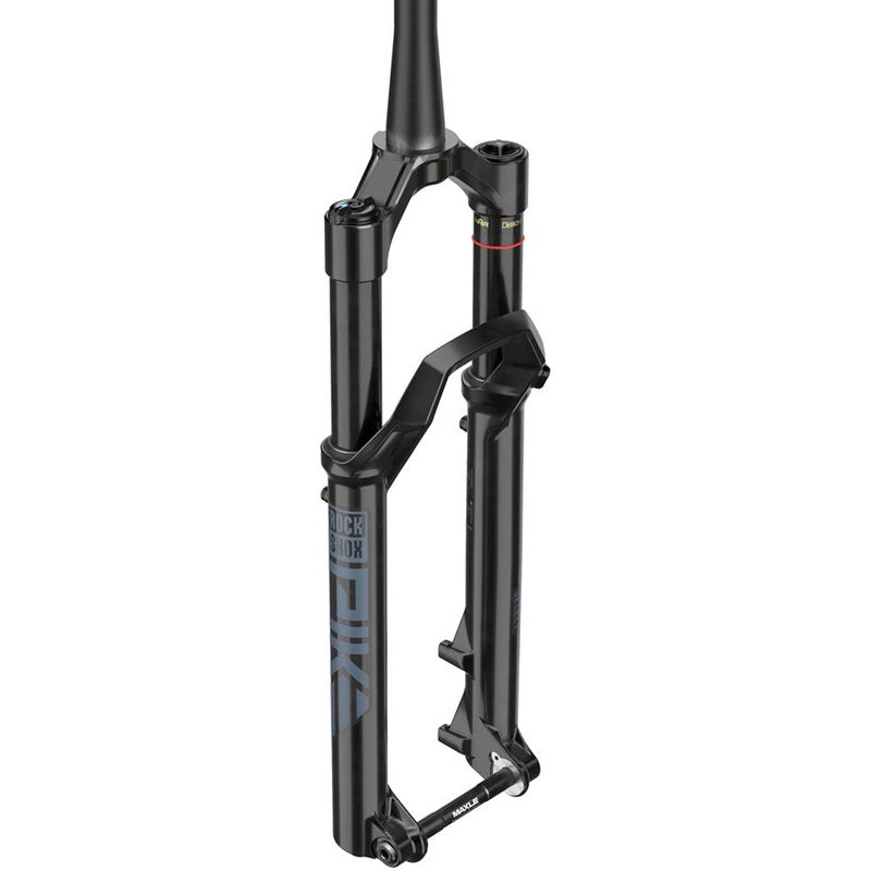 RockShox Pike Select Charger RC Suspension Fork – 27.5 130 mm 15 x 110 mm 37 mm Offset Gloss BLK C1