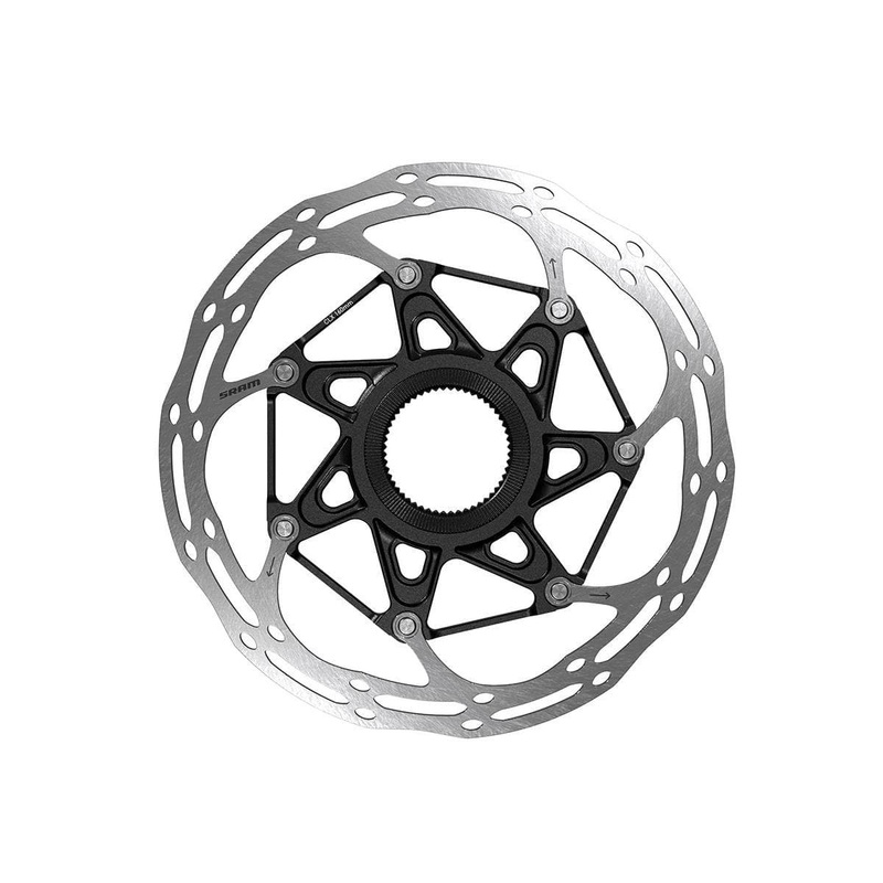 Sram Rotor Centerline 2 Piece Centerlock Black Rounded: 180Mm