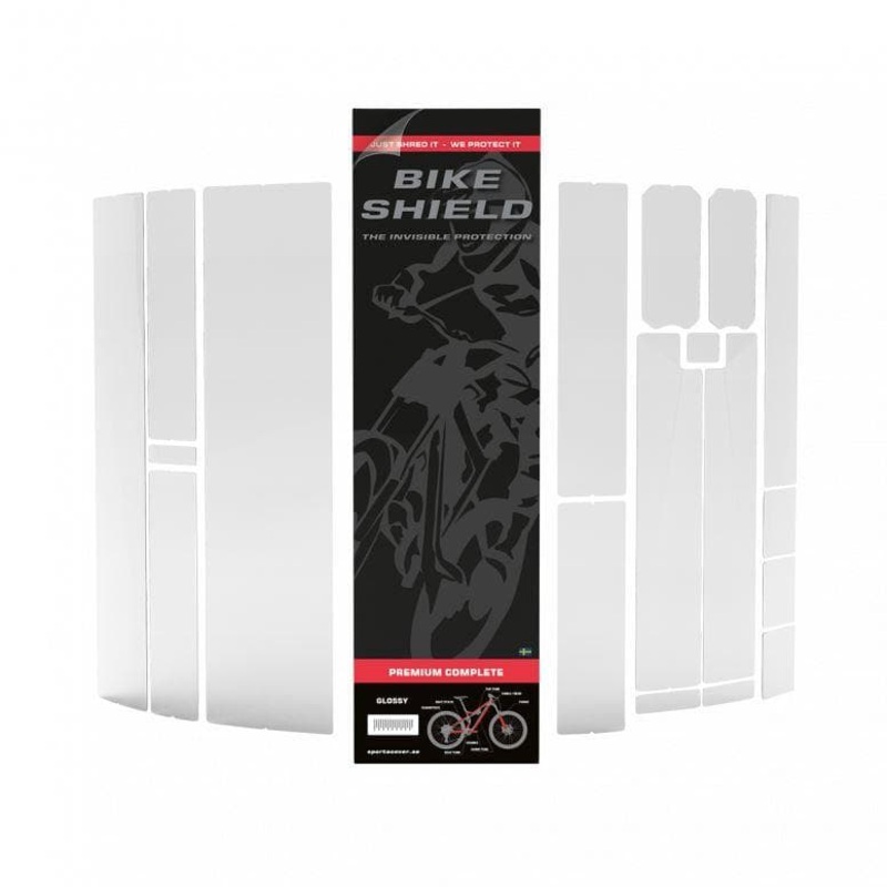 Bike Shield Premium Complete Kit – Clear – Gloss
