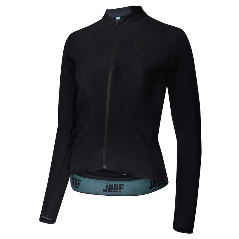 Maglia maniche lunghe donna Juf Pro Thermal – Nero