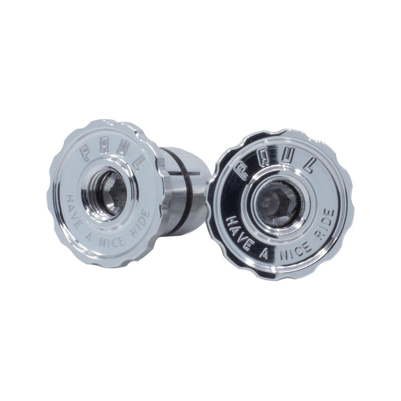 Paul Components Aluminum Bar End Plugs (Polished)