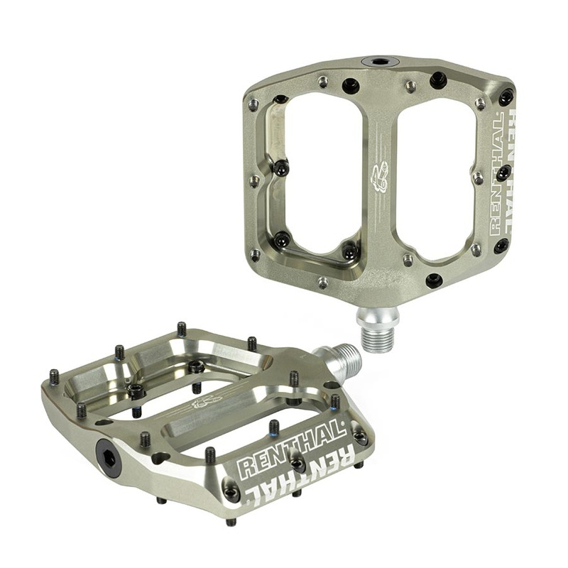 Renthal Revo-F Pedals – Platform 9/16 Gold 100 x 104mm