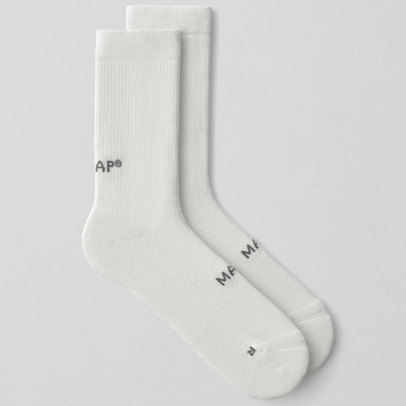 Calze Maap Essentials Print – Bianco