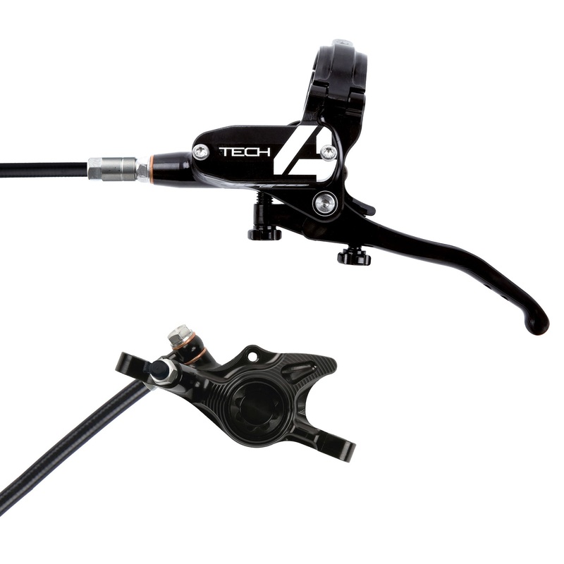 Hope Tech 4 X2 Disc Brake and Lever Set – Rear Hydraulic Post Mount Black